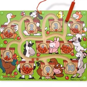 Melissa and Doug number maze puzzle